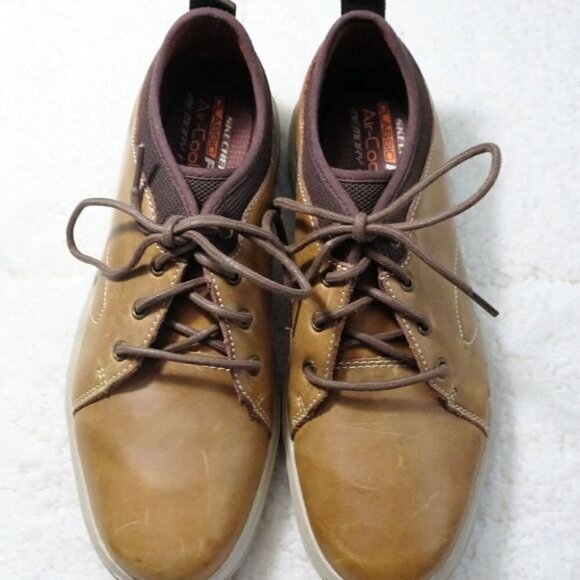 Skechers Classic Fit Air-Cooled Memory Foam Sz 9 - Picture 2 of 8